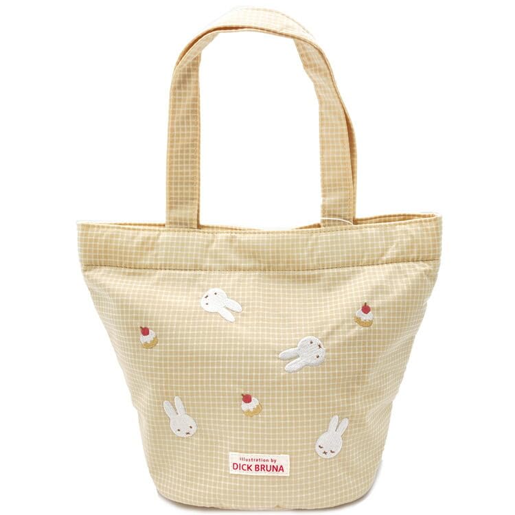 

Marimo Craft Tote Bag IV Check Series miffy W230 x H190 x D160mm Approx. DBM-2442