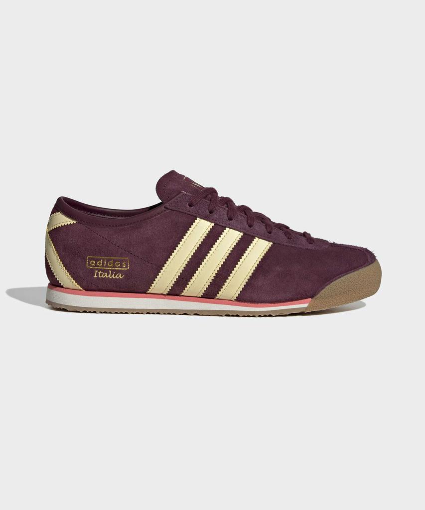 Adidas Italy 70S - Maroon:Yellow / Jq6929