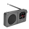 Video Radio AM FM 2.01 Inch Screen MP3 MP4 Player   5.4 Speaker Portable Rechargeable Radio with Earphone  