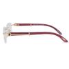 Luxury men Eyeglass GOLD wood /metal Frame Rx-able Spectacles Glasses 55-18-140 JL166605760426