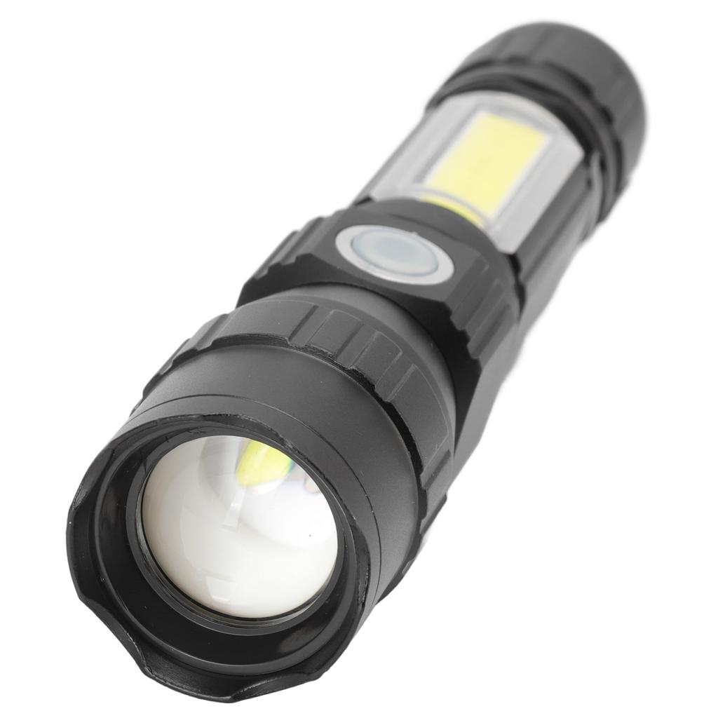 Wiederaufladbares UV-Licht 7 Modi USB-Aufladung Leicht Wasserdicht Taschen-LED-Taschenlampe mit Clip