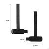 2 Pieces Weightlifting Wrist Strap Sturdy Workout Pull Ups Palm Protection Gym Hand Grips Men Women