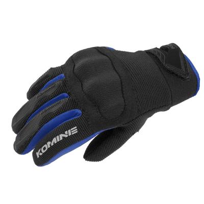 [Komine] Motorcycle Gloves Protective Kids Mesh Gloves Blue KS RGK-006