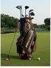 PGM Men's Waterproof PU Golf Bag, Large Capacity Club Bag