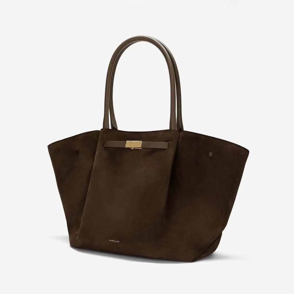 DeMellier New York Wildleder Schulter- & Umhängetasche