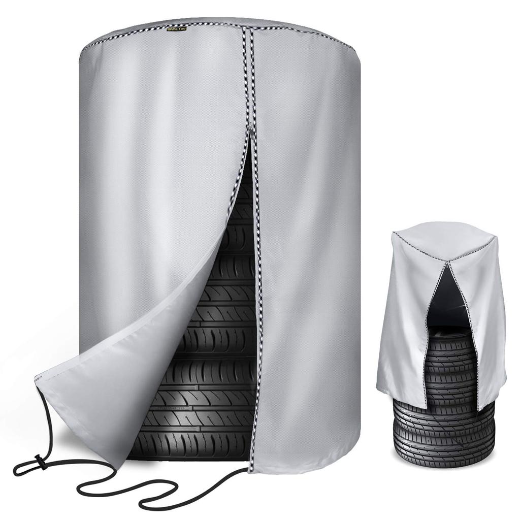 Mr. You Outdoor Tire Cover, Waterproof, 420D, Ultra Thick, Width 28.7 in (73 cm)