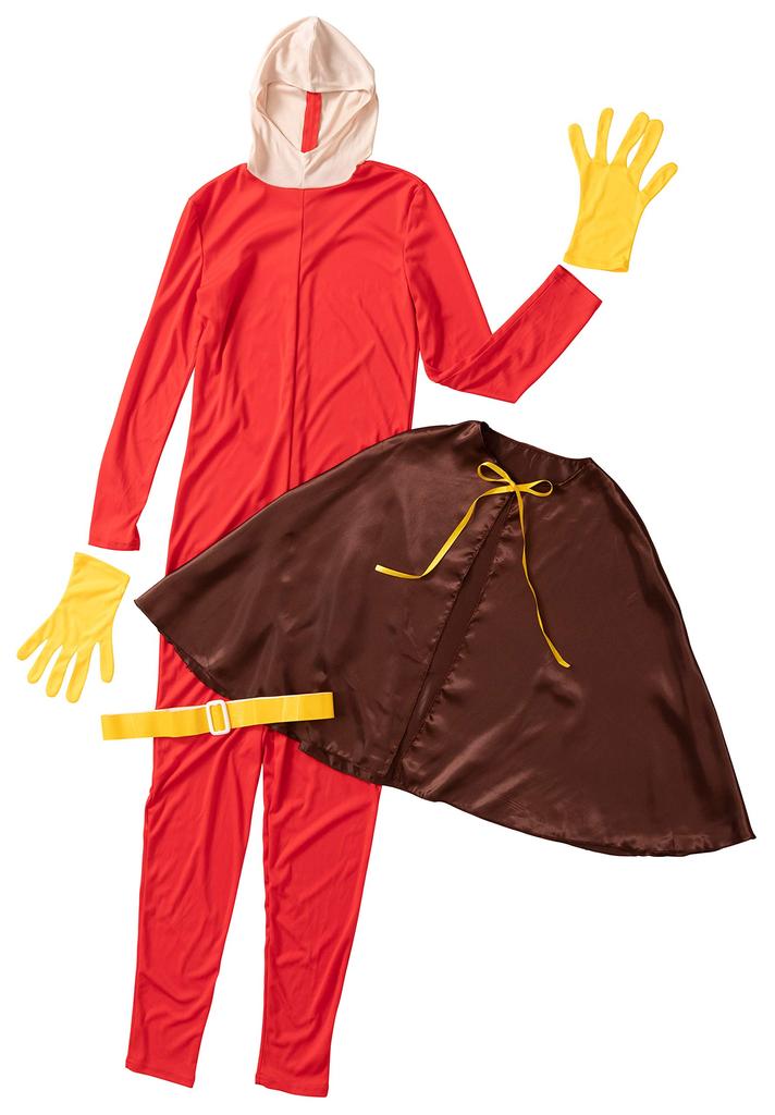 Clearstone Nari Character Research Club Cosplay Halloween Cloak Man Unisex Red Everyone's