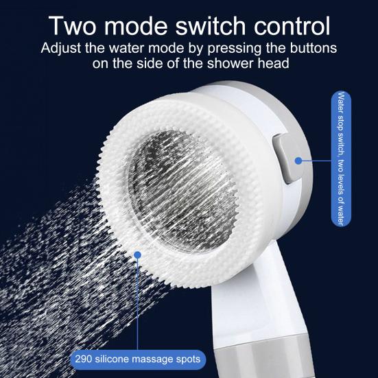 Přenosná kempingová sprchová pumpa USB dobíjecí venkovní kempování turistika mytí aut čištění domácích mazlíčků karavan cestování elektrická sprchová hlavice postřikovací pumpa