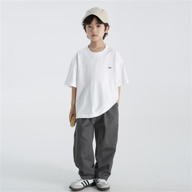 Pantaloni Cargo Casual Estivi in Cotone da Ragazzo