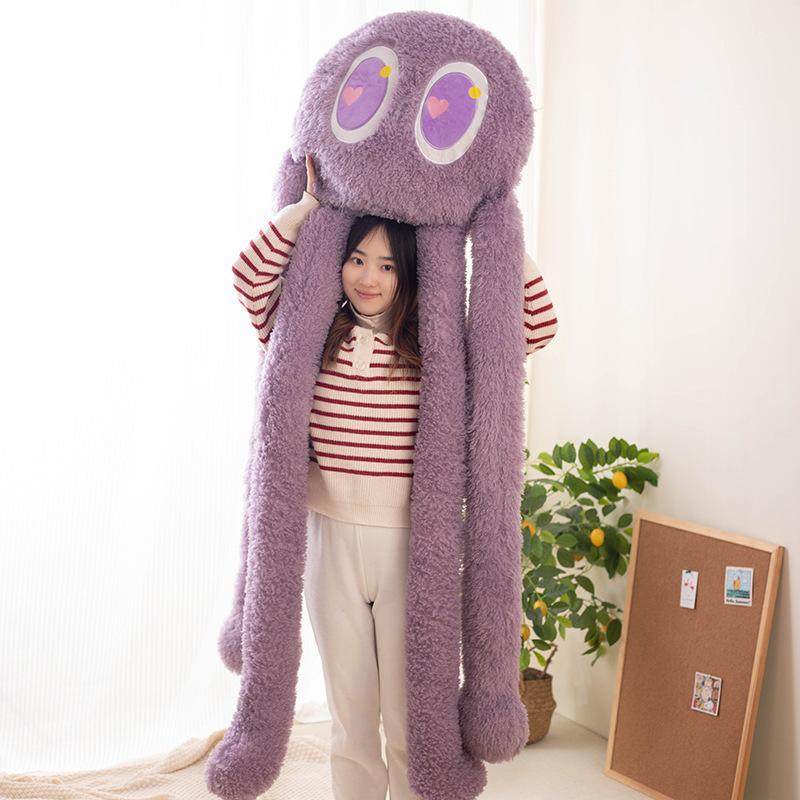 Adorable Long-Legged Octopus Plush Toy Cuddly Toy Stuffed Animals Plushies for Kids & Adults Sofa Home Decor Easter Gifts