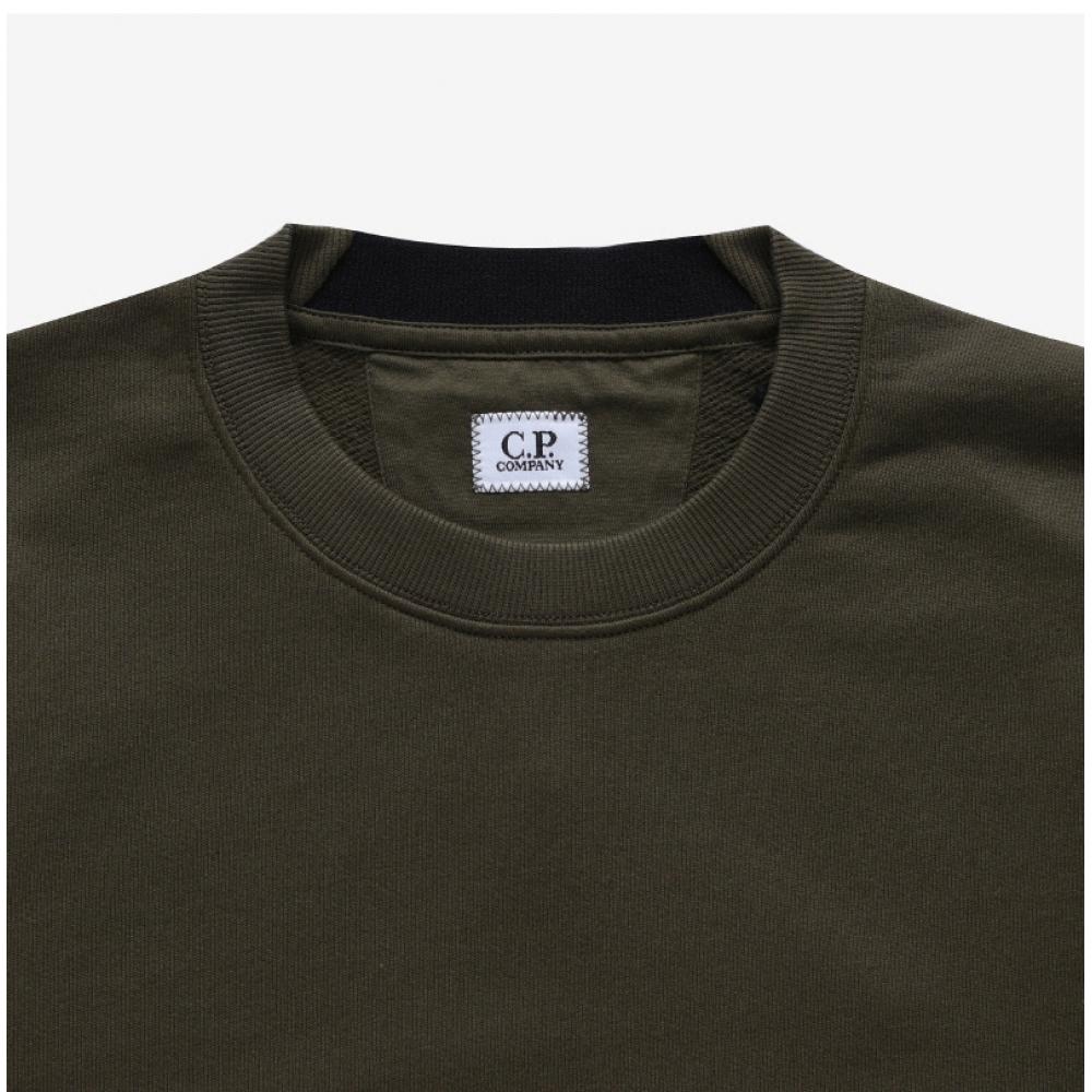 Cp Company 16cmSS022a 005086w 683 Diagonal LenS Waffen Men S SweatShirt