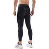 Li-Ning Fitness Series Letter Mid-Rise Breathable Versatile Tight Sports Long Pants Men Pants Black AULV053-1