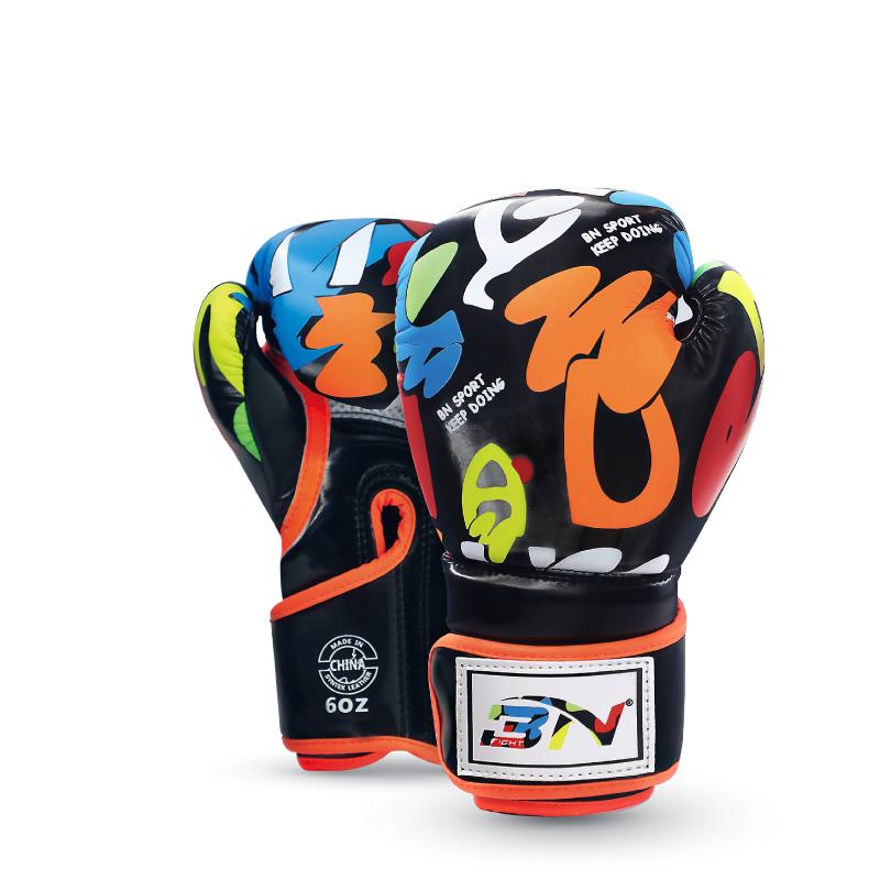 BN 6OZ Dětské Dětské MMA Muay Thai Boxerské Rukavice Chlapec Dívka Kickbox Sparring Bojová Umění Pěstní Tréninkové Rukavice DEO