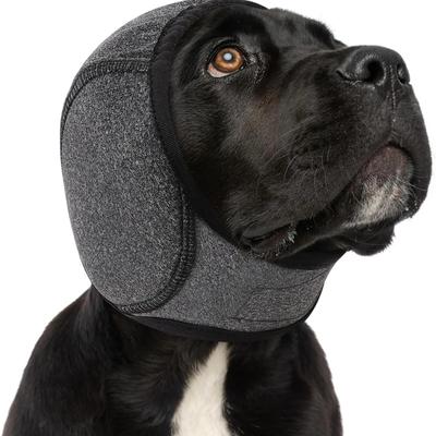 Anti Anxiety Dog Ear Muffs Hood Cover Noise Cancelling for Pets Prevent Head Shake During Grooming Force Dry Bath Trauma Care