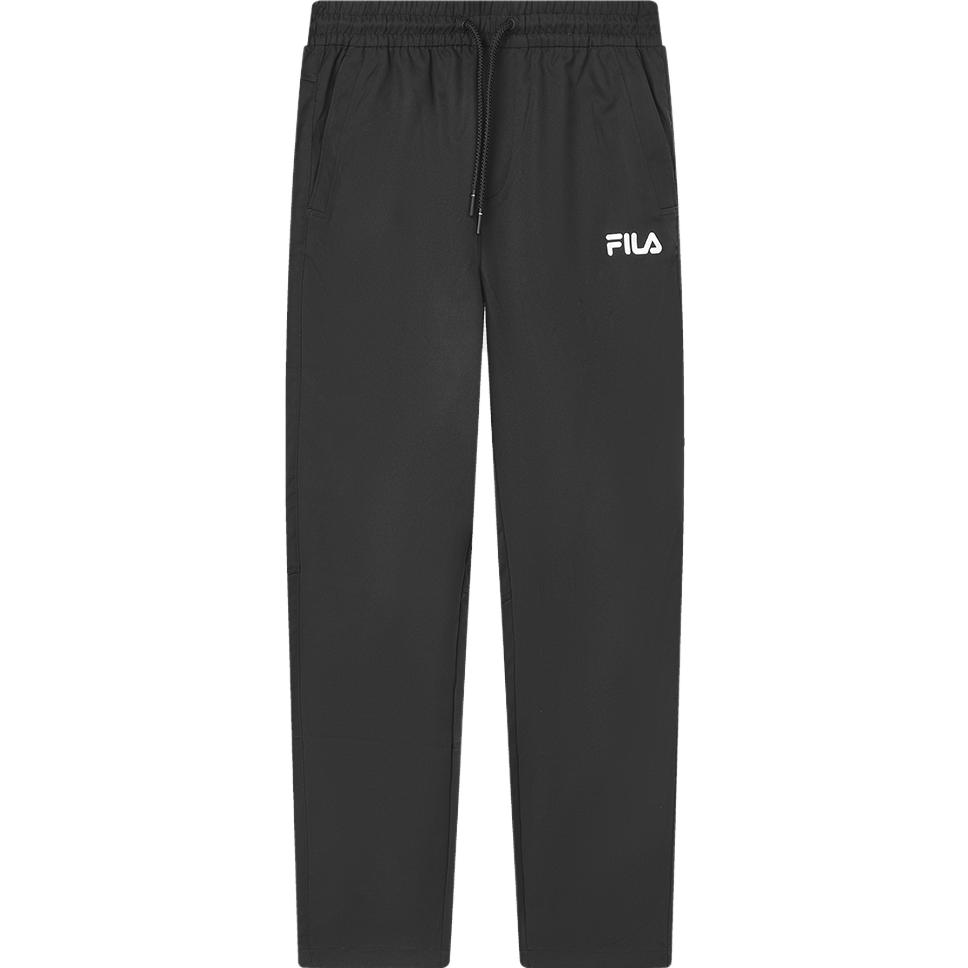 Fila X The Met 2023 Winter New Woven Long Pants Monet Casual Sports Pants Men Pants Black F11M348801F-BK