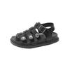 Girls' Versatile Roman Sandals 2026: Trendy Rivet Soft Sole Princess Shoes with Non-slip Hollow Design