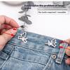 Temperament  Hollow Butterfly Waist Tightening Tool Adjustable Waist Buckle Able Jeans Fixed Waist Buckle