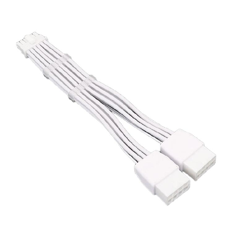

Advanced PCIe5.0 12VHPWR GPU Cable Double 8PIN to 16PIN (12+4Pin) with Straight Connectors for Optimals Case Management 1