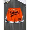 European and American trendy printed sports casual striped shorts