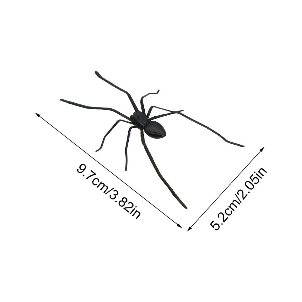 Simulation Spider Fridge Magnet Realistic Spiders Refrigerator Magnets Funny Prank Gadget Decor for Door Home Kitchen Bedroom