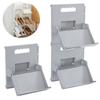 Foldable Vertical Shoe Rack Wall Mounted Easy Assembly Narrow Shoe Shelf Stackable Multipurpose Slippers Storage Stand Bathroom