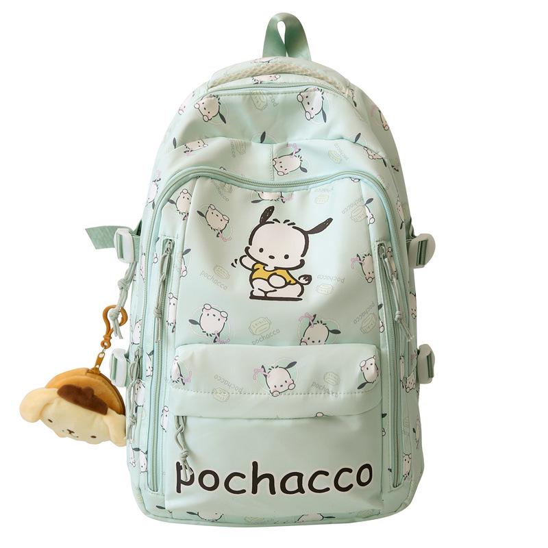 Sac à dos pour enfants à grande capacité avec imprimé mignon transfrontalier pour collège - Sac de voyage léger pour femmes