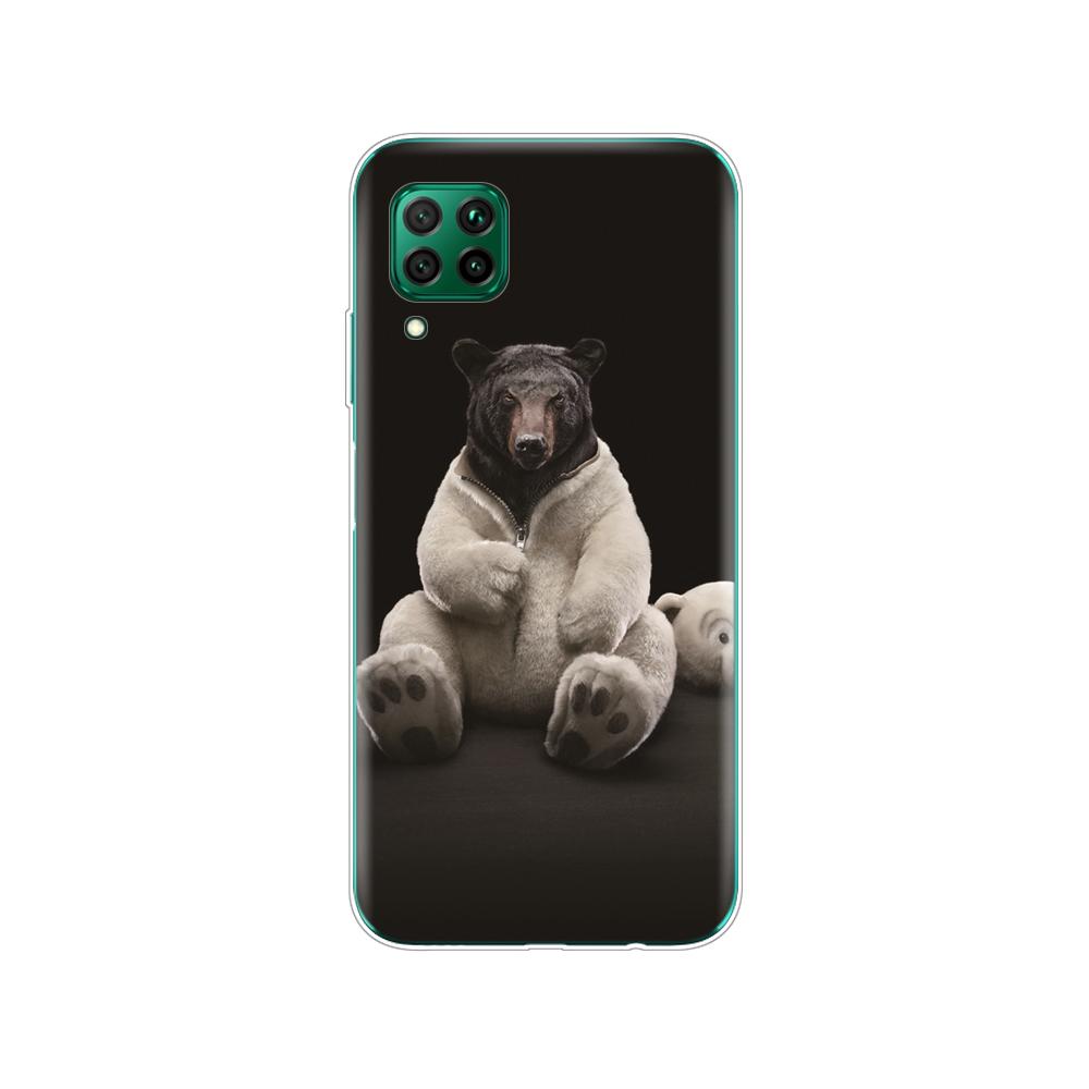 

Чохол для Huawei P40 Lite 5G 4G М який Прозорий ТПУ Силіконовий Чохол для Телефону Для Huawei P40 Lite E P40Lite Бампер Coque Задня панель тварина Huawei P40 Lite E