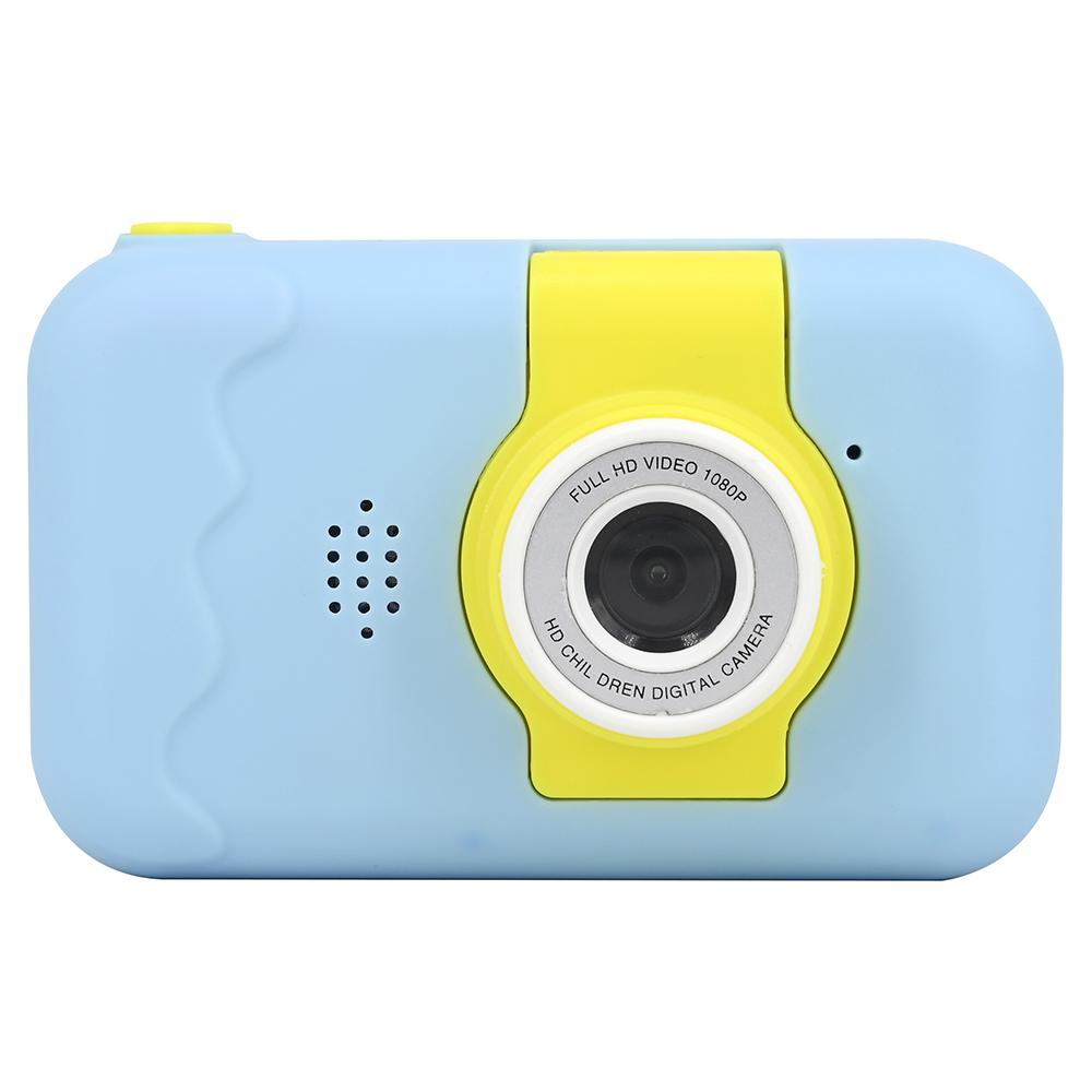 

KDC-0025 2.0 inch Screen Kids Camera HD Flip Lens Camera Video Recorder,32G TF Card+Card Reader Blue