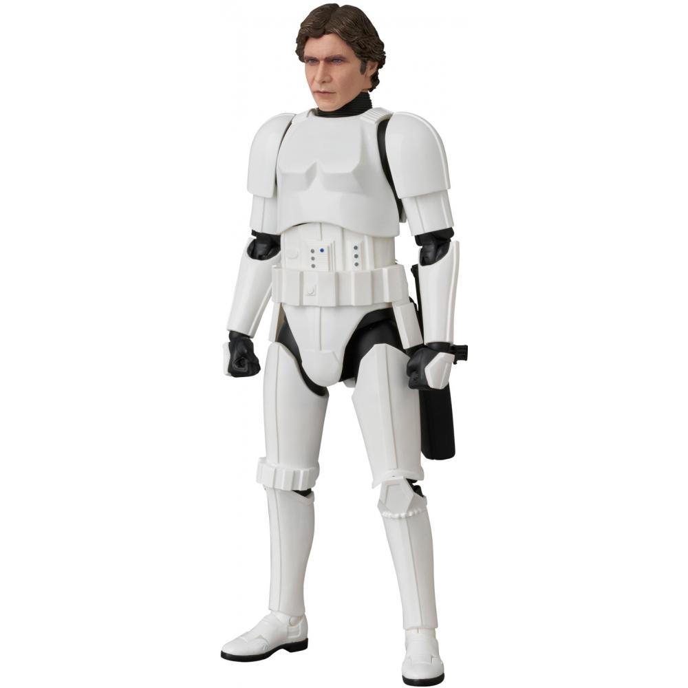 Star Wars Mafex Han Solo Tm   Stormtrooper Disguise 