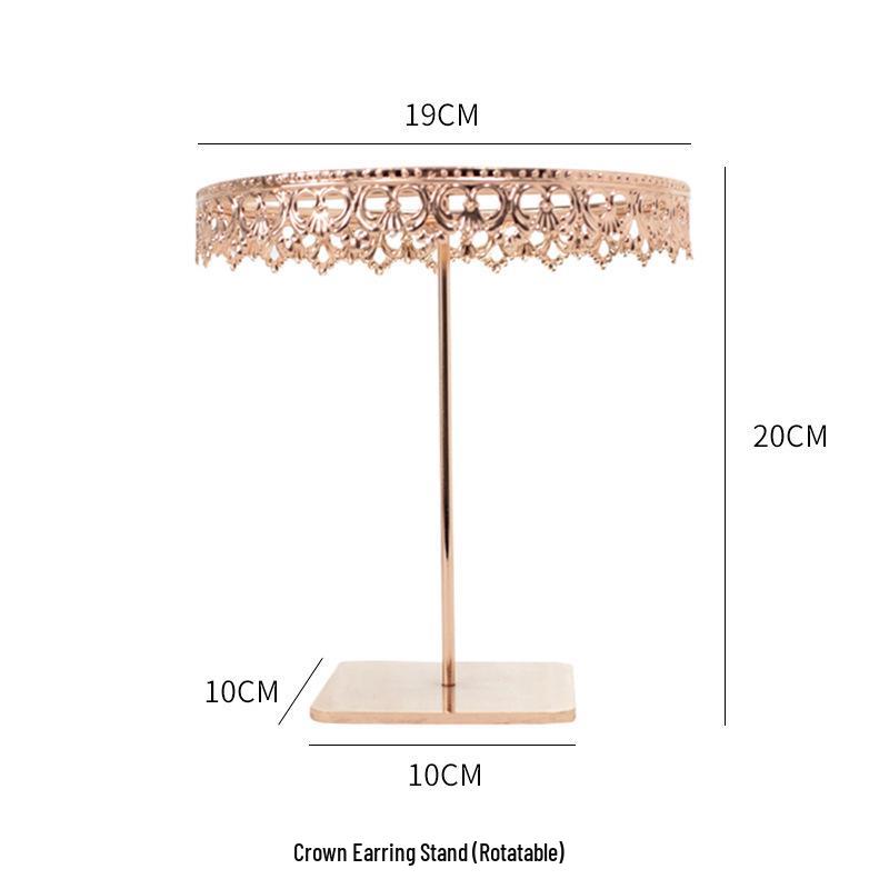 Creative Jewelry Display Stand for Necklaces, Earrings, and Photography Props