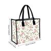 Floral Rose Pattern Women Tote Bag Fashion Casual Large Capacity Daily Shopping Handbag