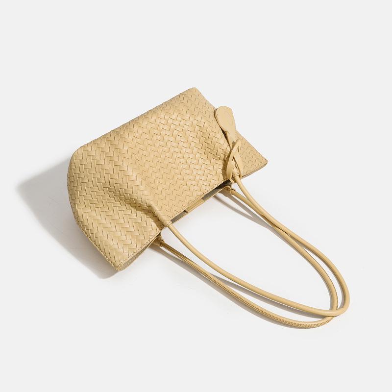 Handheld Tote Bag - Large Capacity Fashionable Food Basket Bag - Single Shoulder Mother-and-child Bag Casually