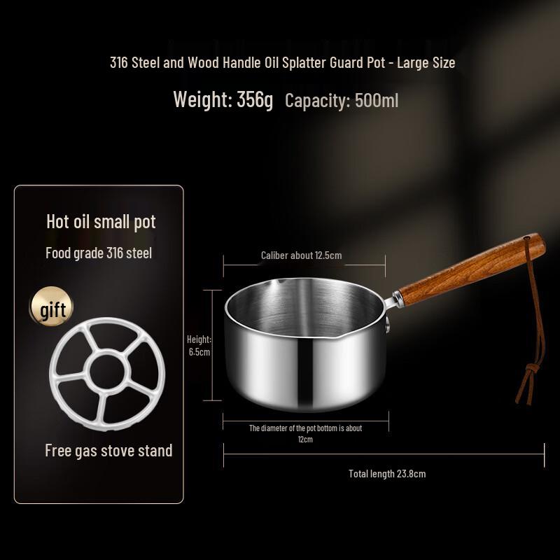 Zhishi 316 Stainless Steel Mini Pot