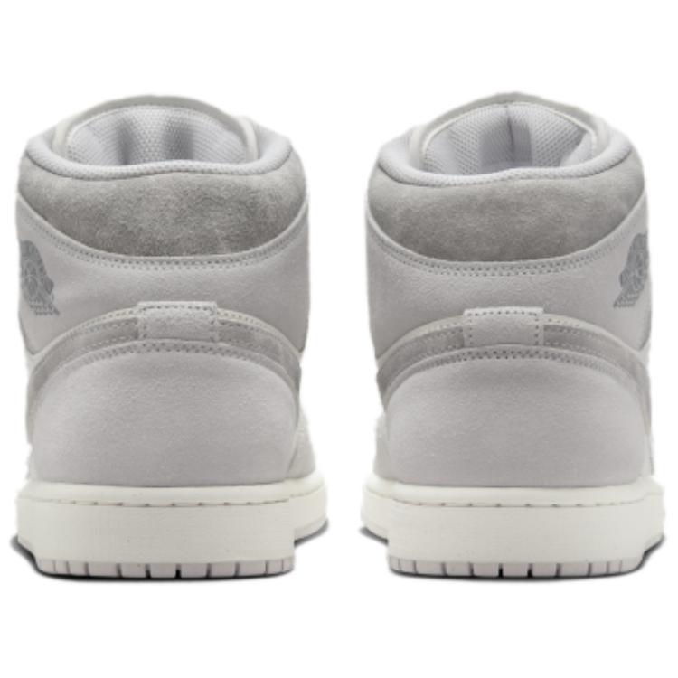 Air Jordan 1 Mid SE Neutral Grey Sail Men Sneakers Smoke-Grey FQ7720-002