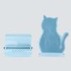 Kitten Shape Cats Massager Toy for Short Long Haired Cats Self-message Brush Tool