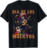 Dia De Los Muertos Dancing Sugar Skull Day of The Dead Men T-Shirt