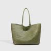 2025 New Fashionable Large-capacity Pure Hand-knitted Single-shoulder Underarm Bag Niche High-end Portable Tote