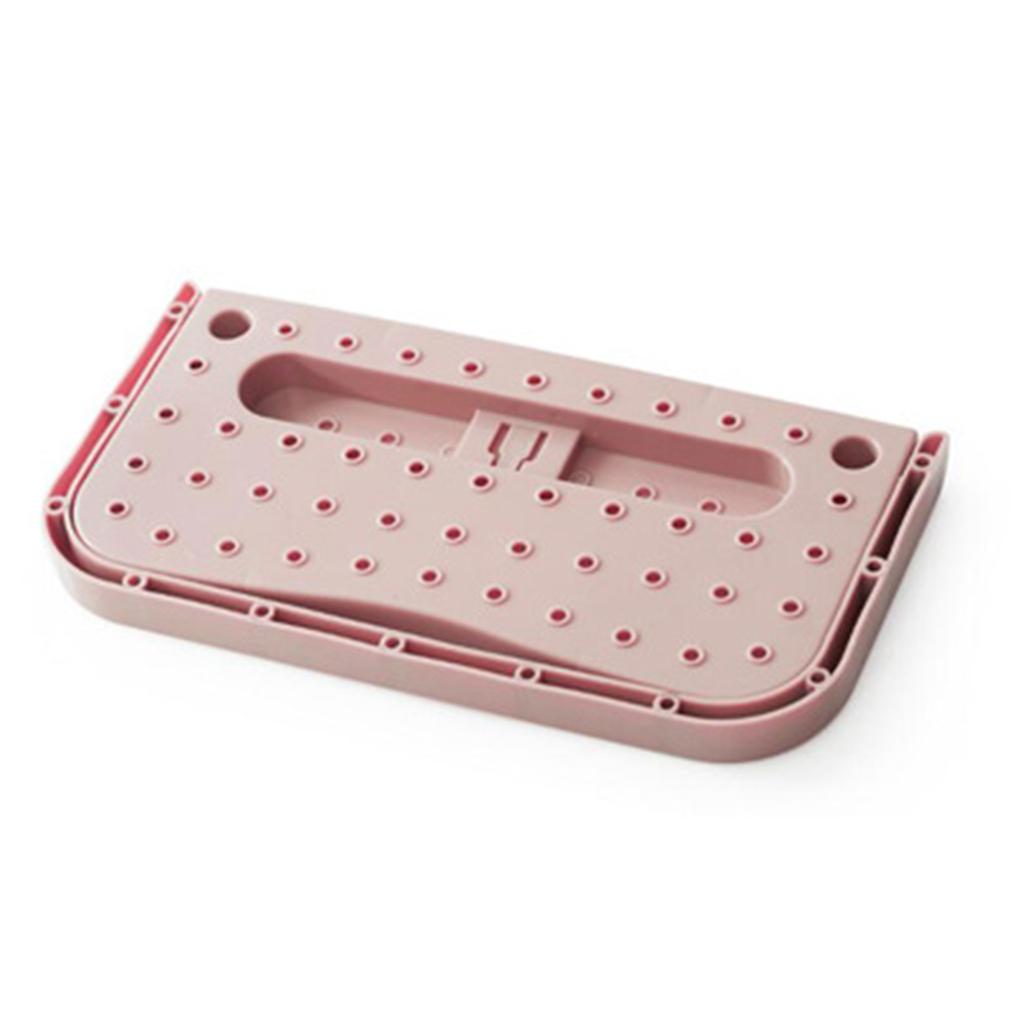 Wall Mounted Shoe Rack for Entryway Space Saving Folding Plastic Shoe Storage Organizer For Bathroom