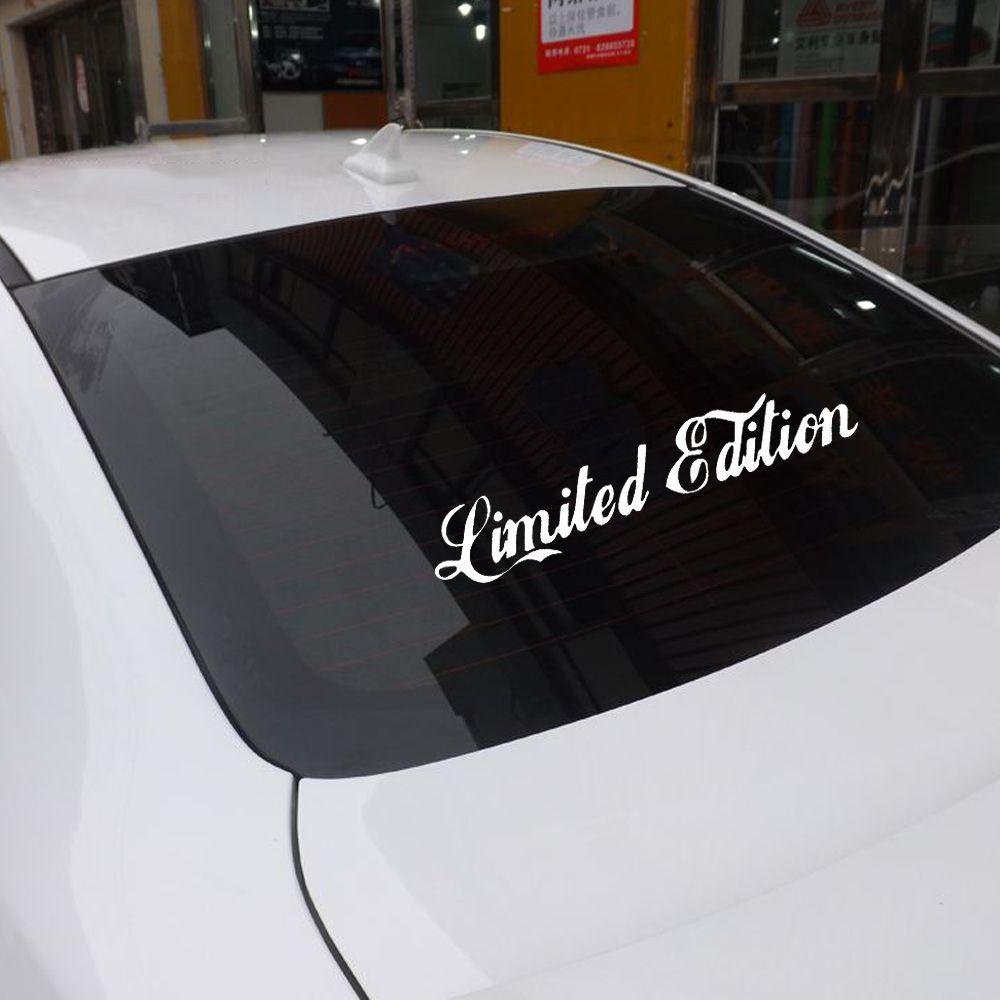 Styling Car Accessories Reflective Waterproof Limited Edition Auto-styling Window Car Stickers