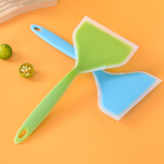 Silicone Spatula Food-Grade Flexible Wide Head Scraper for Non-Stick Pots Ceramic Glass Cookware High Heat Resistant Dishwasher Safe Cooking Tool
