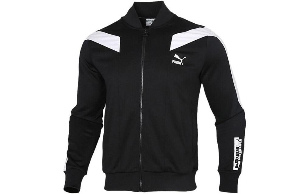 PUMA Jackets Men s Black Stand Collar Moderate Other 599220-01 L