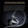 KZA COUSTICS KZ Vader Pro Dynamic Headphone Vader Pro Enhanced Plug Wired and Deep Bass High-End 6-Unit Driver, High-Performance Headphones, 3-Zone