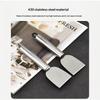 Multipurpose Stainless Steel Cleaning Scraper Rust Proof Blade Hanging Loop for Kitchen Baking Grill Window Cleaning