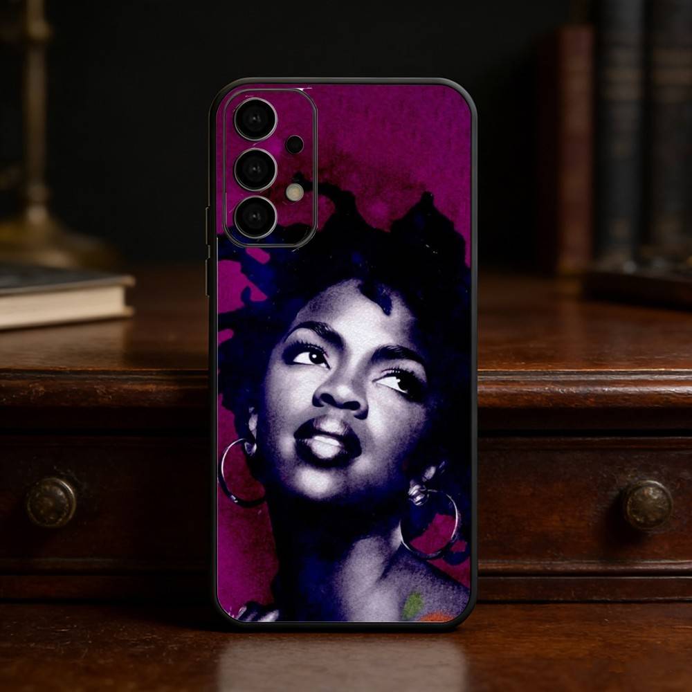 Etui na telefon piosenkarki L-Lauryn Hill dla Samsung S25,24,21,22,23,30,Ultra,20,Plus,Fe,Lite,Note Miękkie czarne etui
