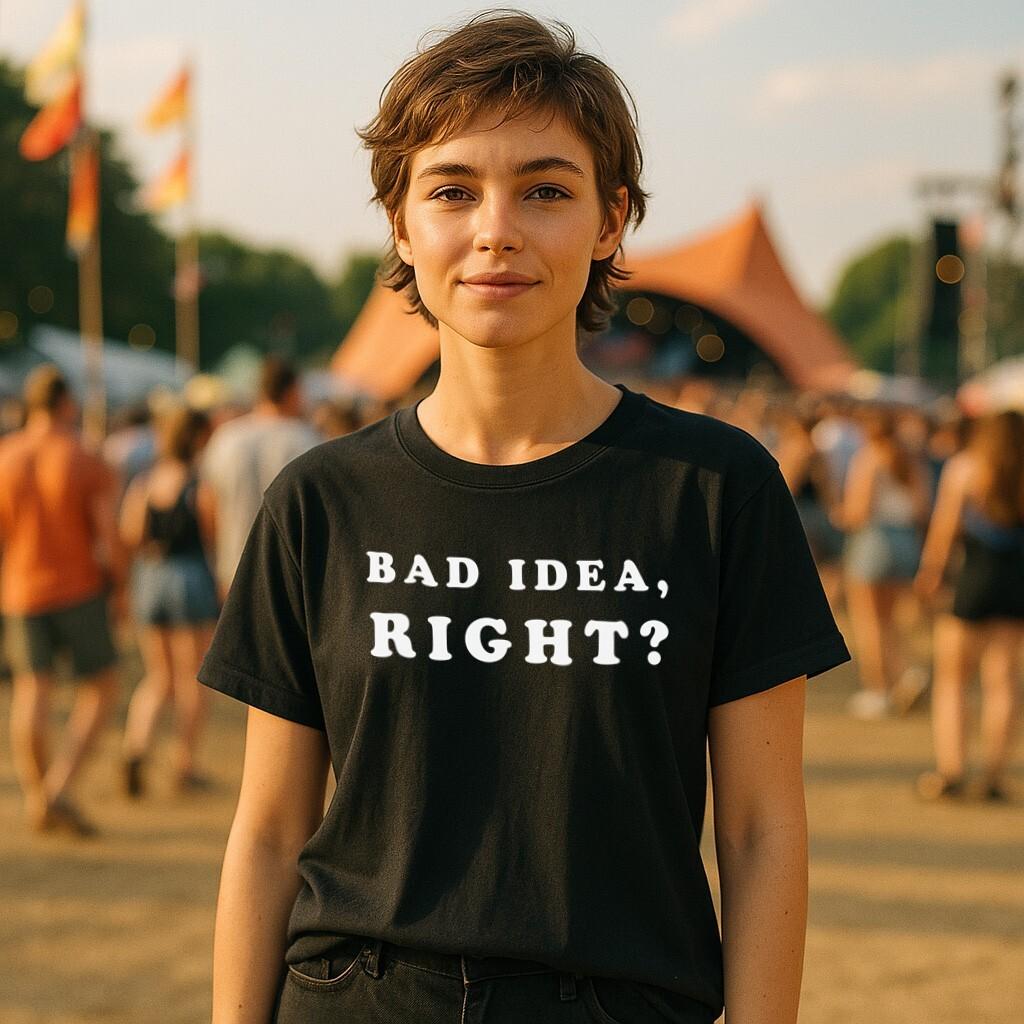 Bad Idea Right? T-Shirt Mens Womens Tees Top Womens Girls Music T-Shirt Mens Womens Tees Top Olivia Rodrigo Tour Tee XL