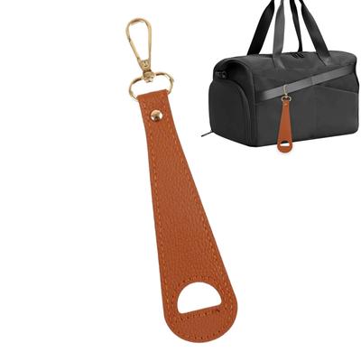 Duffel Bag Hat Clip PU Leather Hat Clip Portable Hat Hook Duck Tongue Hanging Clip Storage Clip Outdoor Travel Hat Companion