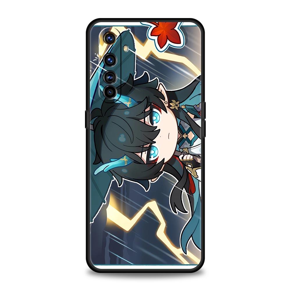 For Realme GT Neo 2 3 3T 5 Phone Case 12 11 5G 10 9 8 5G 7 6 GT5 GT3 GT2 Pro C21 C11 C25 C35 Cover Game Honkai Star Rail Anime