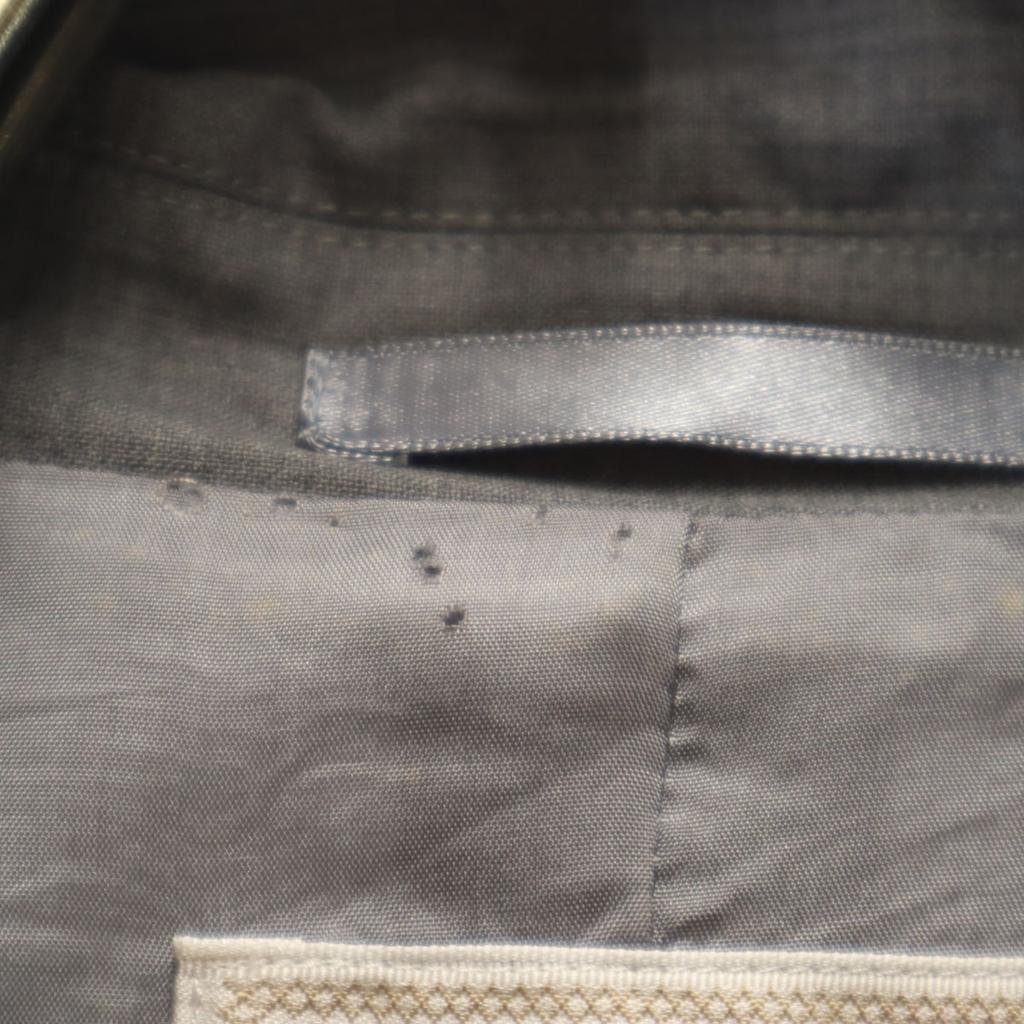 Burberrys 90s Old Skirt suit Setup 40 gray Sanyo Shokai Women Used