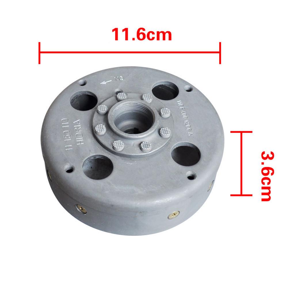 Steele Chainsaw Part Replacement Flywheel Magnet Power Tool Part Gray High-Performance Material Reliable Ignition