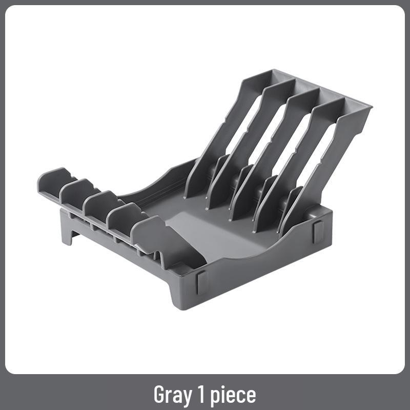 Kitchen Countertop Plate and Bowl Organizer Rack